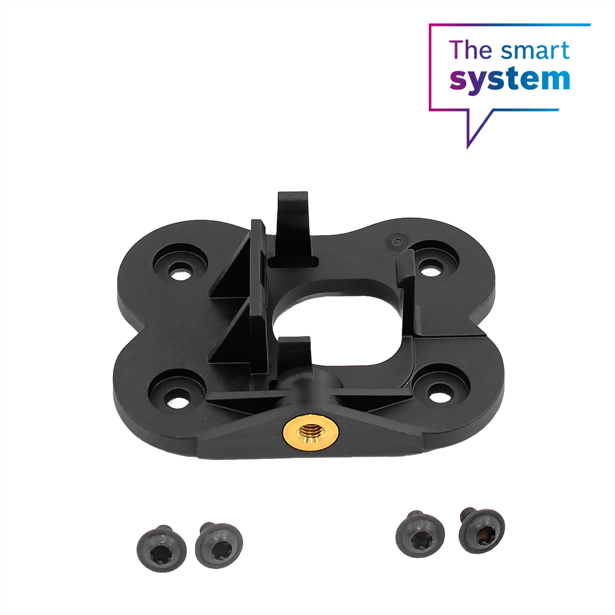 Kit plaque de montage pour CompactTube horizontale, côté serrure, fixe (BBP324Y)