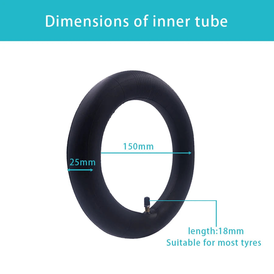 Chambres à air 8" 1/2x2 pour Xiaomi M365 veloti.net