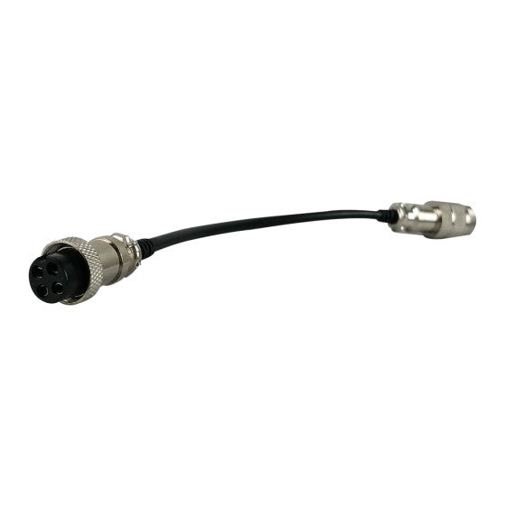Adaptateur GX16-3 pins mâle vers GX16-4 pins femelle