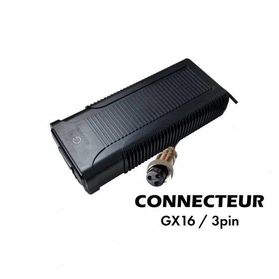 Chargeur 52V -> 58,8V / 3A (connecteur GX16-3P)
