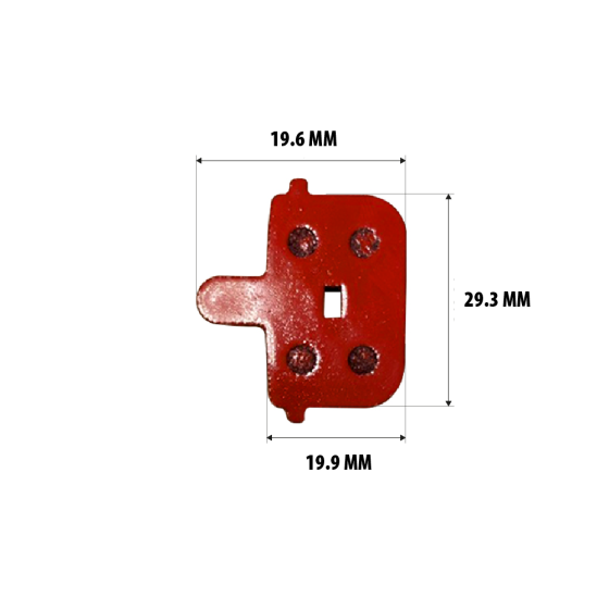 Plaquettes de frein Kugoo Gbooster 11E
