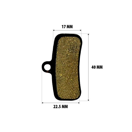 Plaquettes de frein Thunder 3 Nami 4 Pistons