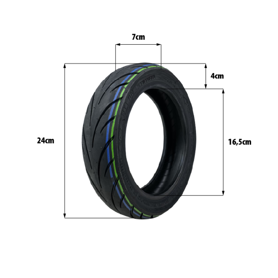 Pneu 10x2.30-6.5 CST Niu Kqi2