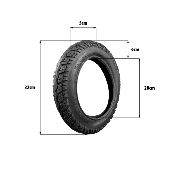 Pneu draisienne 12,5x2.125 (57-203)
