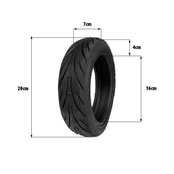 Pneu Ninebot MAX G30 60/70-6.5 pour veloti.net