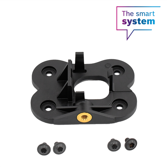 Kit plaque de montage pour CompactTube horizontale, côté serrure, fixe (BBP324Y)