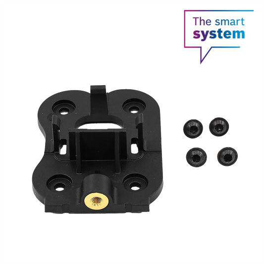 Kit plaque de montage pour CompactTube verticale, côté serrure, fixe (BBP324Y)