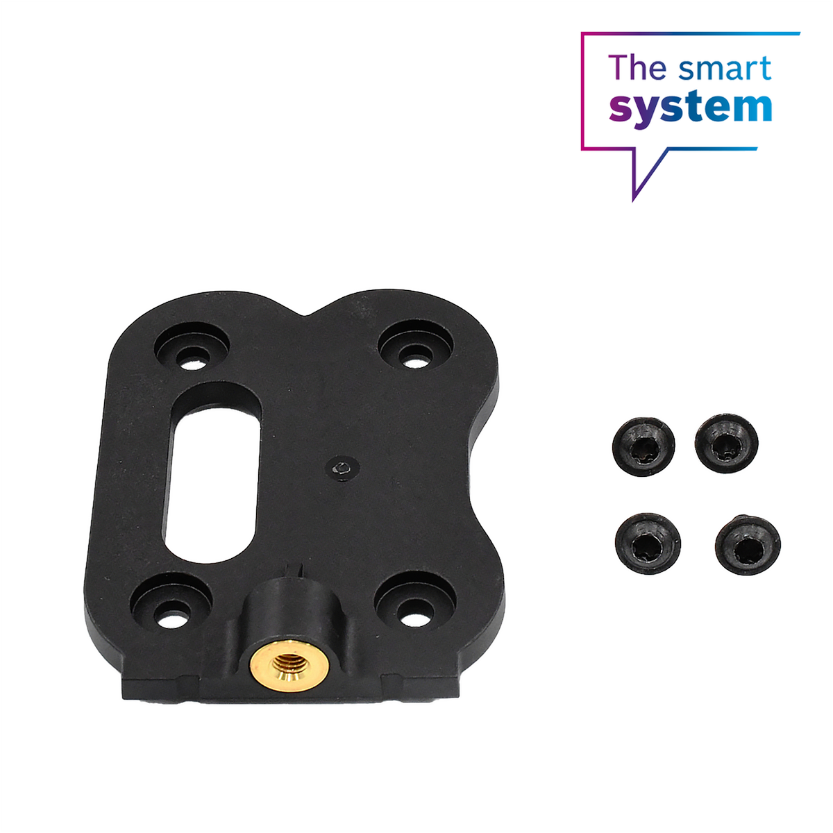 Kit plaque de montage pour CompactTube verticale, pas côté serrure, fixe (BBP324Y)