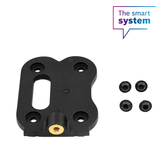 Kit plaque de montage pour CompactTube verticale, pas côté serrure, fixe (BBP324Y)