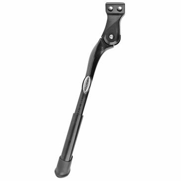 Béquille vélo latérale arrière Newton 24-29'' noir réglable fixation 2 vis sur base entraxe 18mm
