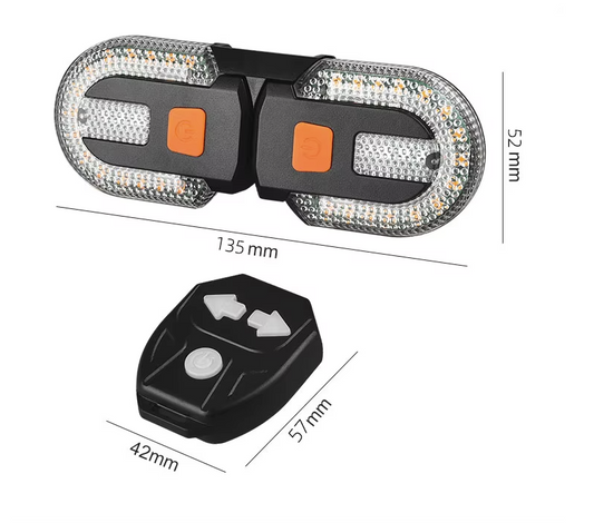 Clignotants LED pour vélo et trottinette