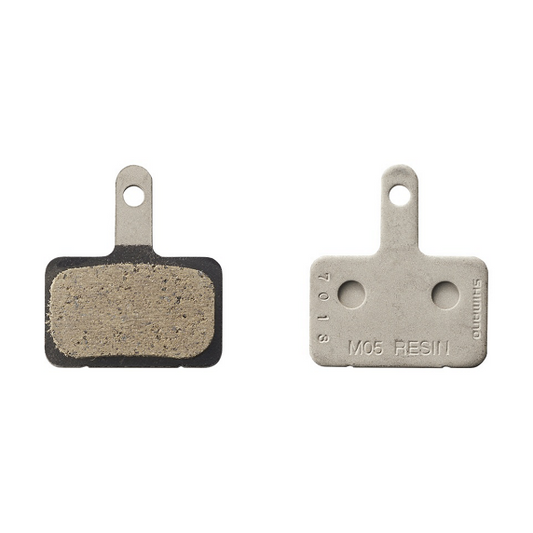 SHIMANO Plaquettes en résine M05-RX et ressort avec goupille fendue (paire)