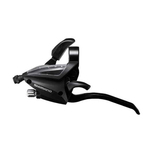 SHIMANO Commande de dérailleur & frein (pour cintre plat) ST-EF500-L2A Gauche 3 vitesses
