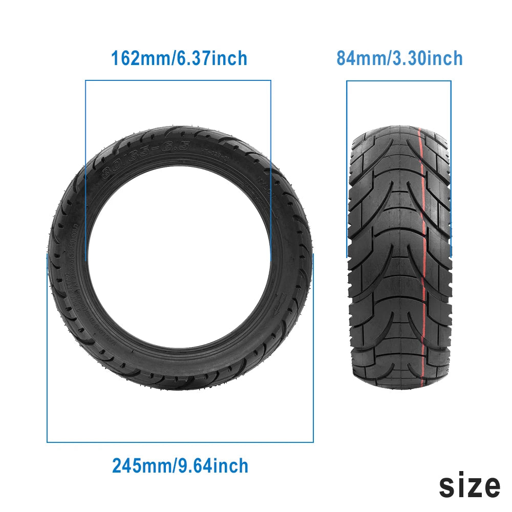 Pneu tubeless 80/65-6.5 tout-terrain pour Kugoo