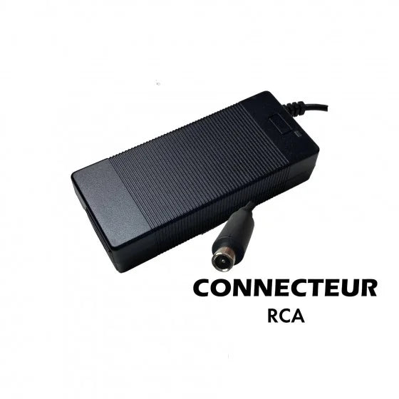 Pack Chargeur 36V -> 42V / 2A (connecteur RCA)