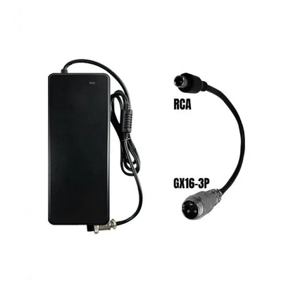 PACK Chargeur 48V -> 54.6V / 2A (connecteur RCA)