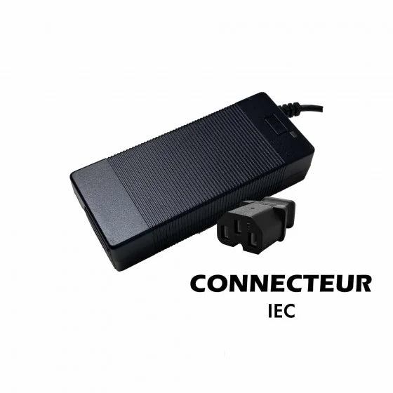 Chargeur 60V -> 67.2V / 2A Prise IEC Citycoco