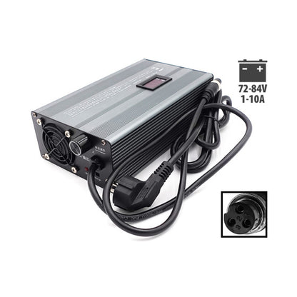 Chargeur rapide 72V -> 84V 1-10A GX16-3P