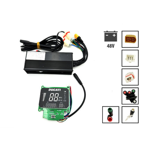 Kit display et contrôleur Ducati 48V Scrambler E-Cross prise XT90