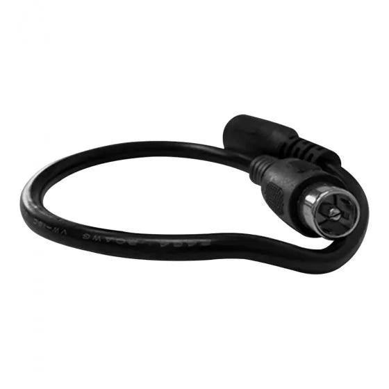 Ligne convertisseur DC 5.5 2.5mm femelle - RCA mâle 10mm