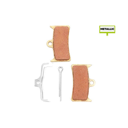 Plaquettes de frein Hope Tech4 V4 métalliques