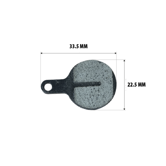 Plaquettes de frein draisienne