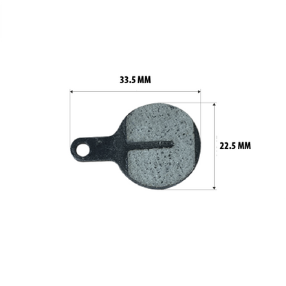 Plaquettes de frein draisienne