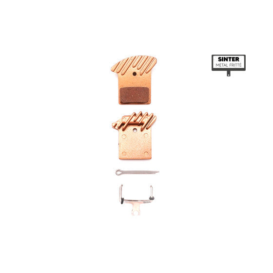 Plaquettes de frein Nutt ventilées Dualtron Thunder métal fritté haute résistance