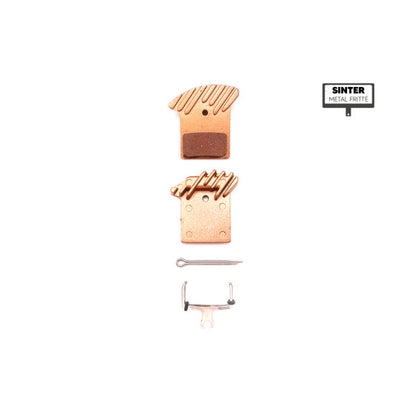 Plaquettes de frein Nutt ventilées Dualtron Thunder métal fritté haute résistance