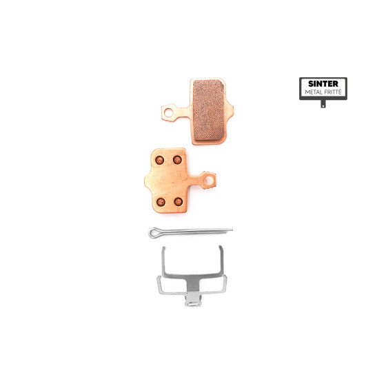 Plaquettes de frein Zero 10x 11x Vsett 10+ Storm Thunder metal fritté haute performance