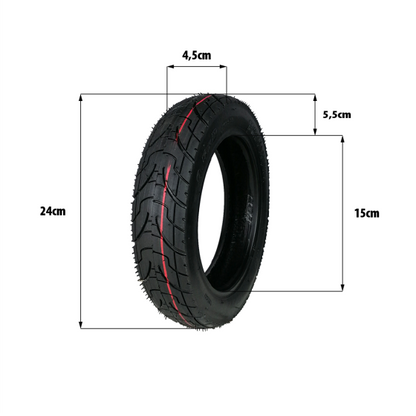 Pneu 9,5x2 Xiaomi Tubeless