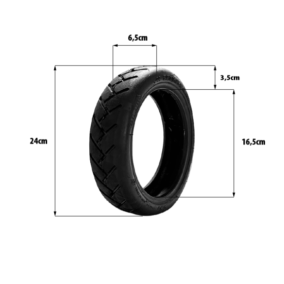 Pneu 250x54 Xiaomi Mi4 Tubeless CST