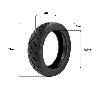 Pneu 250x64 Gel Anti Crevaison Xiaomi 4 Ultra Navee S65