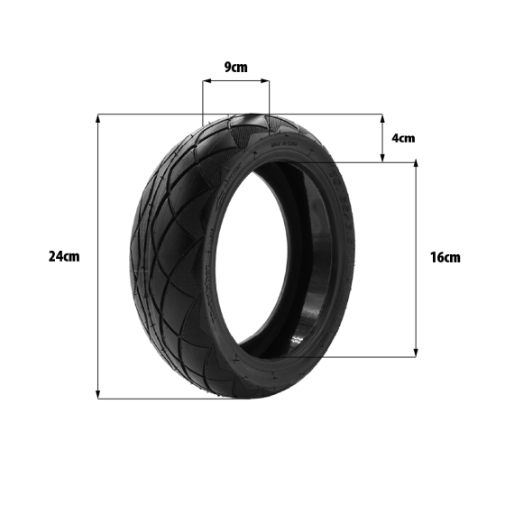 Pneu 70/65-6.5 Gel Anti Crevaison Chaoyang