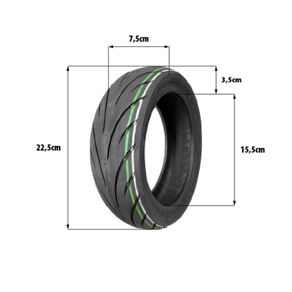 Pneu 9.5x2.5 CST tubeless Niu KQi3