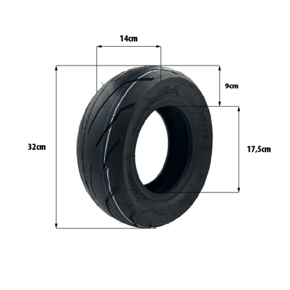 Pneu tubeless 135/75-7 (13x5.5-7) Teverun 7260R